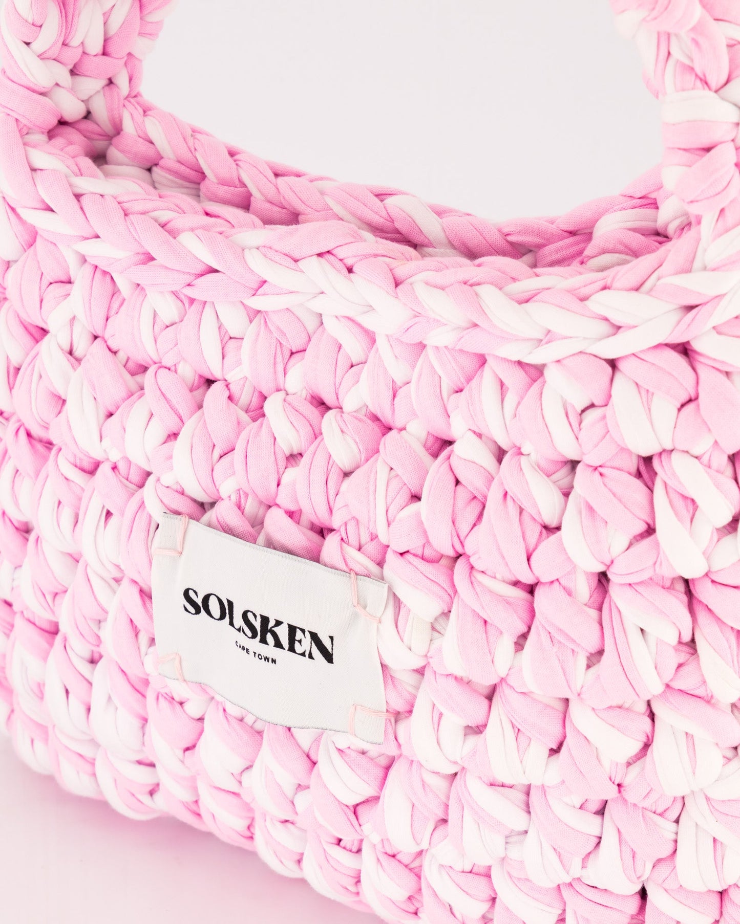 Abba Bag - Light Pink White