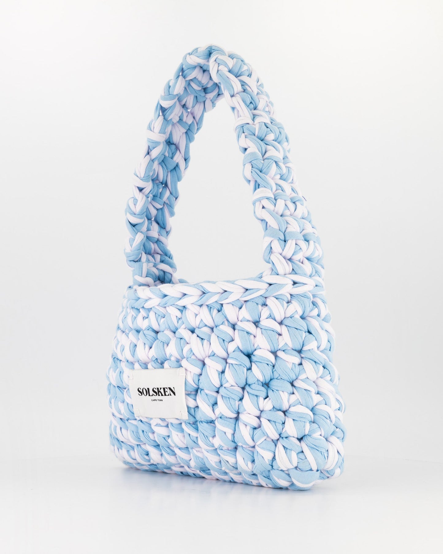 Abba Bag - Light Blue White