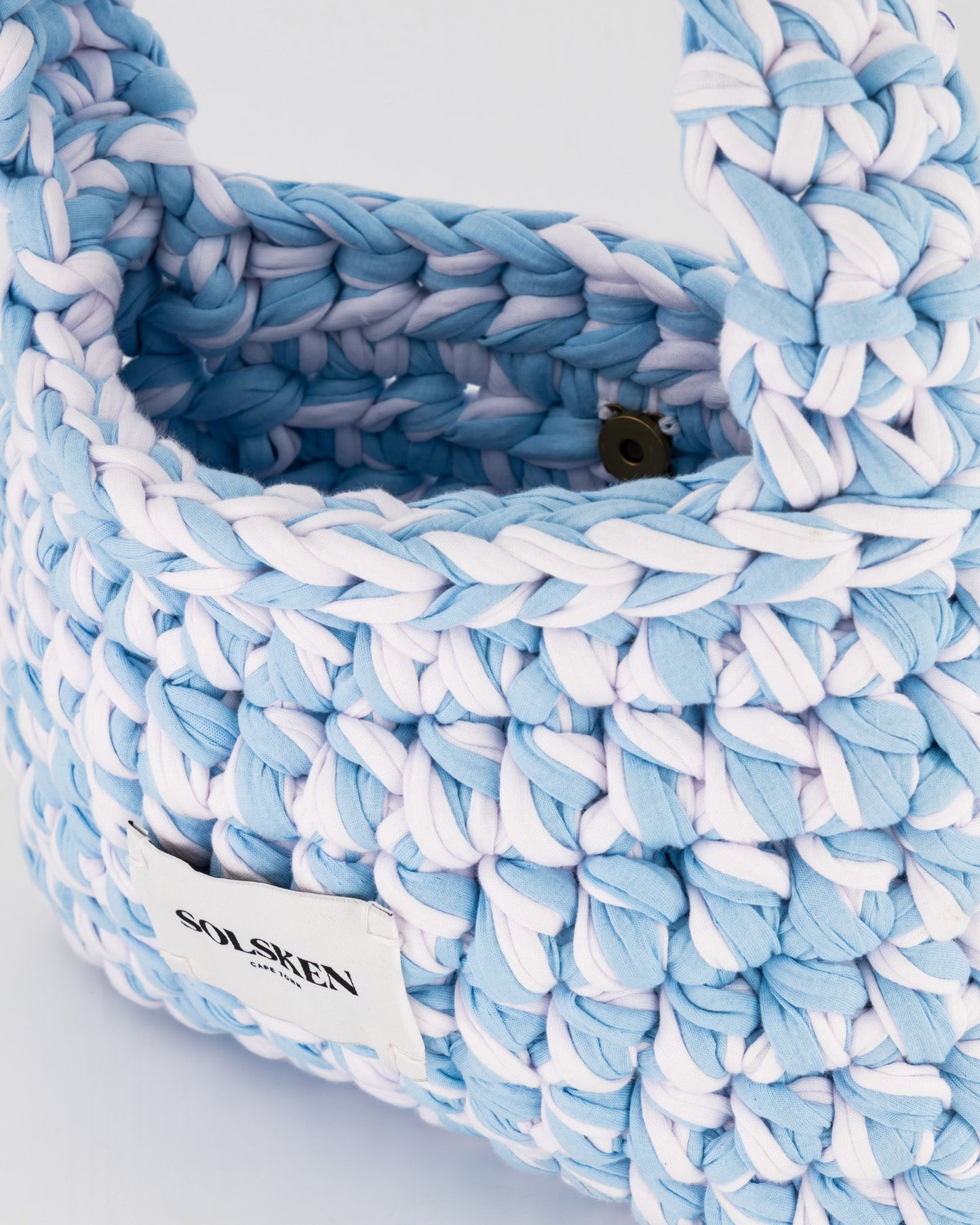 Abba Bag - Light Blue White